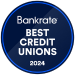 Bankrate icon for best credit unions