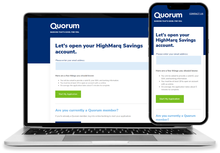 The Best Online Savings Accounts HighMarq by Quorum