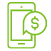 Mobile deposits icon